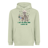 Matcha i like my books spicy and coffee icy Heavyweight Hoodie - MaliasSmallBusiness