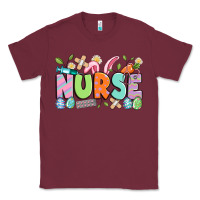 Burgundy easter nurse Classic Tee - Artiststas