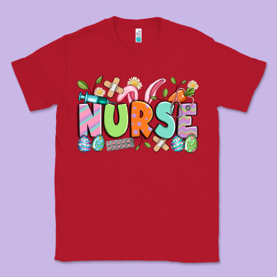 Easter Nurse Classic Tee Designed By Artiststas