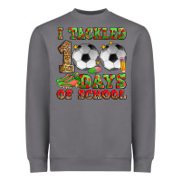 Storm i tackled 100 days of school soccer Heavyweight Sweatshirt - Zillion Design Studio