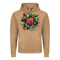 Vintage Camel berry sunflower Vintage Hoodie - texasbilliewilder