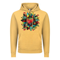 Vintage Mustard berry sunflower Vintage Hoodie - texasbilliewilder