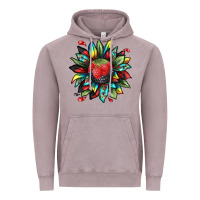Vintage Zinc berry sunflower Vintage Hoodie - texasbilliewilder