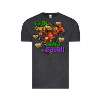 Vintage Black crawfish i just want to be loved bayou Vintage Tee - FaDigitalArtStudio