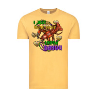 Vintage Mustard crawfish i just want to be loved bayou Vintage Tee - FaDigitalArtStudio
