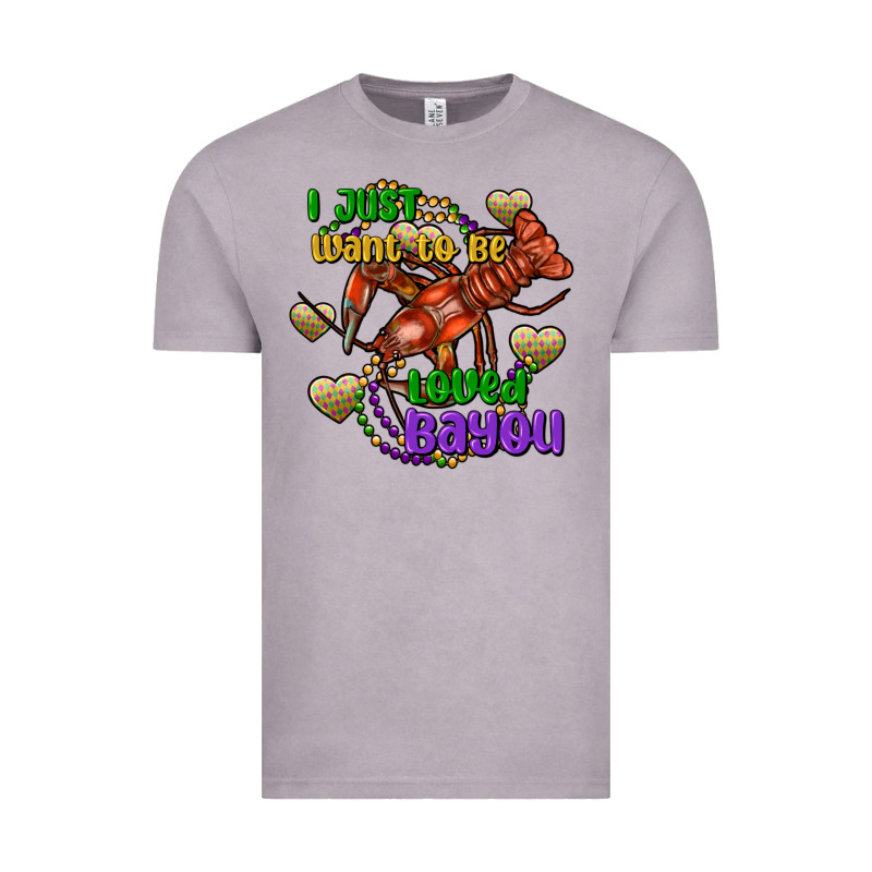 Crawfish I Just Want To Be Loved Bayou Vintage Tee by FaDigitalArtStudio | Teevron