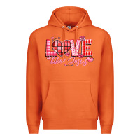 Carrot love like jesus la Premium Hoodie - LillyAllenDesigns