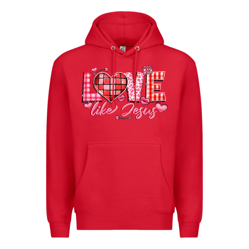 Love Like Jesus La Premium Hoodie by LillyAllenDesigns | Teevron