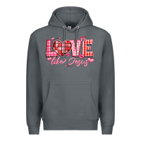 Rock love like jesus la Premium Hoodie - LillyAllenDesigns