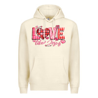 Sandshell love like jesus la Premium Hoodie - LillyAllenDesigns