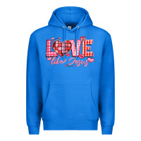True Royal love like jesus la Premium Hoodie - LillyAllenDesigns