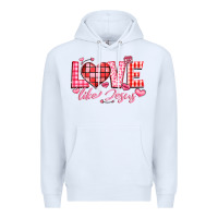 White love like jesus la Premium Hoodie - LillyAllenDesigns