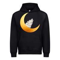 Black Howling Wolf Urban Hoodie - Bettercallsaul