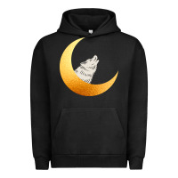 Pigment Black Howling Wolf Urban Hoodie - Bettercallsaul