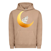 Pigment Burro Howling Wolf Urban Hoodie - Bettercallsaul