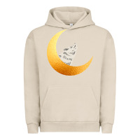 Pigment French Oak Howling Wolf Urban Hoodie - Bettercallsaul