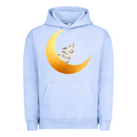 Pigment Grape Ice Howling Wolf Urban Hoodie - Bettercallsaul