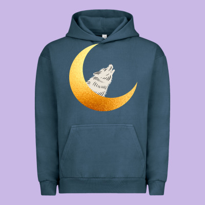 Howling Wolf Urban Hoodie Designed By Bettercallsaul