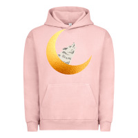 Pigment Salmon Howling Wolf Urban Hoodie - Bettercallsaul