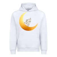 White Howling Wolf Urban Hoodie - Bettercallsaul