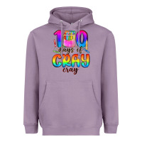 Lavender 100 days of cray cray Heavyweight Hoodie - MaliasSmallBusiness