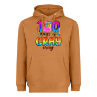 Meerkat 100 days of cray cray Heavyweight Hoodie - MaliasSmallBusiness