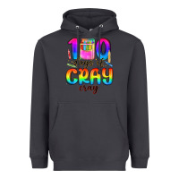 Smoke 100 days of cray cray Heavyweight Hoodie - MaliasSmallBusiness