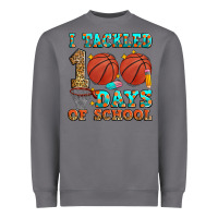 Storm i tackled 100 days of school basketball Heavyweight Sweatshirt - Zillion Design Studio