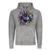 Cloud Rock blueberry sunflower Vintage Hoodie - texasbilliewilder
