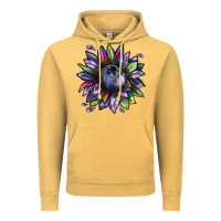 Vintage Mustard blueberry sunflower Vintage Hoodie - texasbilliewilder