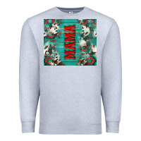 Heather Grey western mama Premium Sweatshirt - NancyCooperArtShop