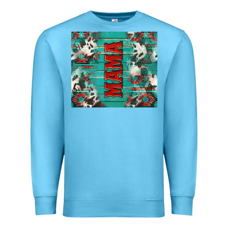 Western Mama Premium Sweatshirt by NancyCooperArtShop | Teevron