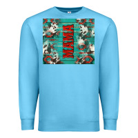 Ocean Blue western mama Premium Sweatshirt - NancyCooperArtShop