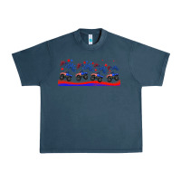 Midnight Navy american truck libbey glass Urban Heavy Tee - HRA Design Shop