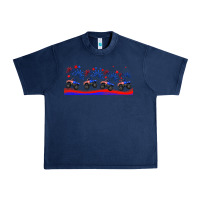 Navy american truck libbey glass Urban Heavy Tee - HRA Design Shop