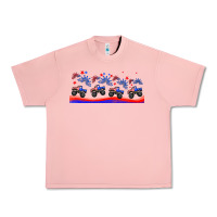 Salmon american truck libbey glass Urban Heavy Tee - HRA Design Shop