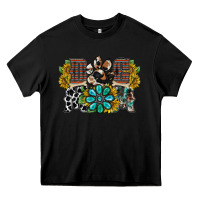 Black dog mom western Heavy Core Tee - RacoonDesign