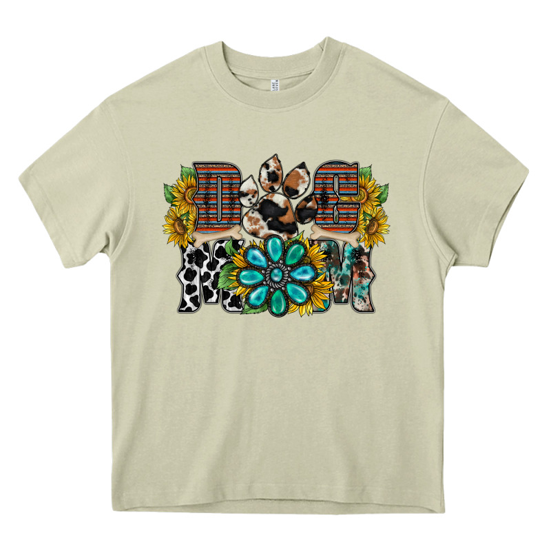 Dog Mom Western Heavy Core Tee by RacoonDesign | Teevron