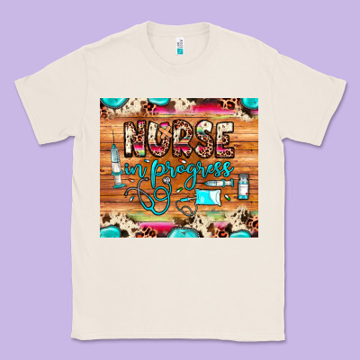Nurse In Progress Classic Tee Designed By Jahusdesignshop