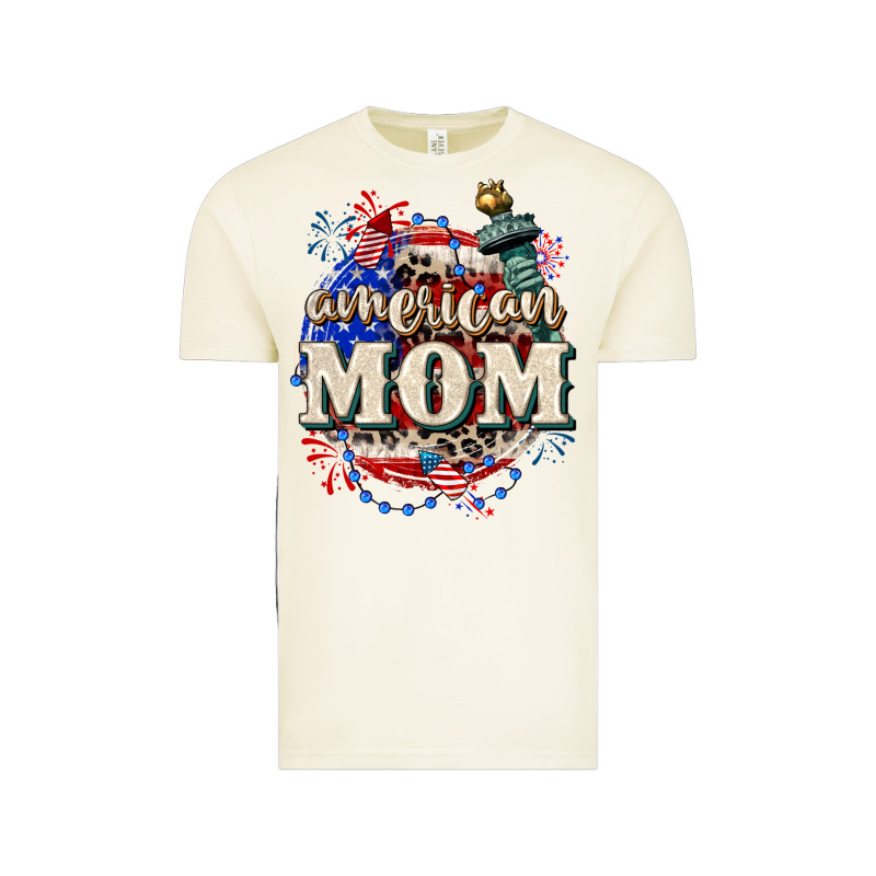 American Mom 4th Of July Vintage Tee by CowGirlArtShop | Teevron