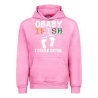 Fuchsia Pink O' Baby Irish I Could Drink Urban Hoodie - Bettercallsaul