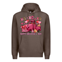 Coffee xo xo xo happy valentine's day truck Premium Hoodie - LillyAllenDesigns
