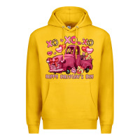 Lemon xo xo xo happy valentine's day truck Premium Hoodie - LillyAllenDesigns