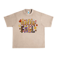 French Oak hello fall Urban Heavy Tee - CowhideDigitalArt