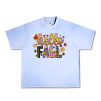 Grape Ice hello fall Urban Heavy Tee - CowhideDigitalArt