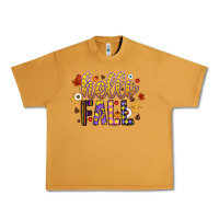 Peanut Butter hello fall Urban Heavy Tee - CowhideDigitalArt