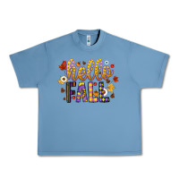 Pebble Blue hello fall Urban Heavy Tee - CowhideDigitalArt