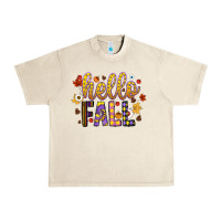 Sandshell hello fall Urban Heavy Tee - CowhideDigitalArt