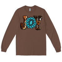 Chestnut joy with gemstone ado Long Sleeve Tee - AdoDesignShop