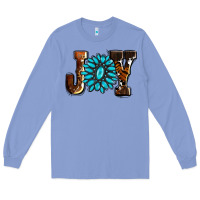 Colony Blue joy with gemstone ado Long Sleeve Tee - AdoDesignShop